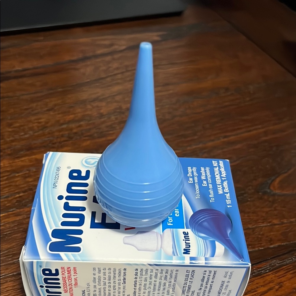 $2 Add-On New Ear Syringe Blue Murine Squeeze Bulb Health and Beauty Supplies